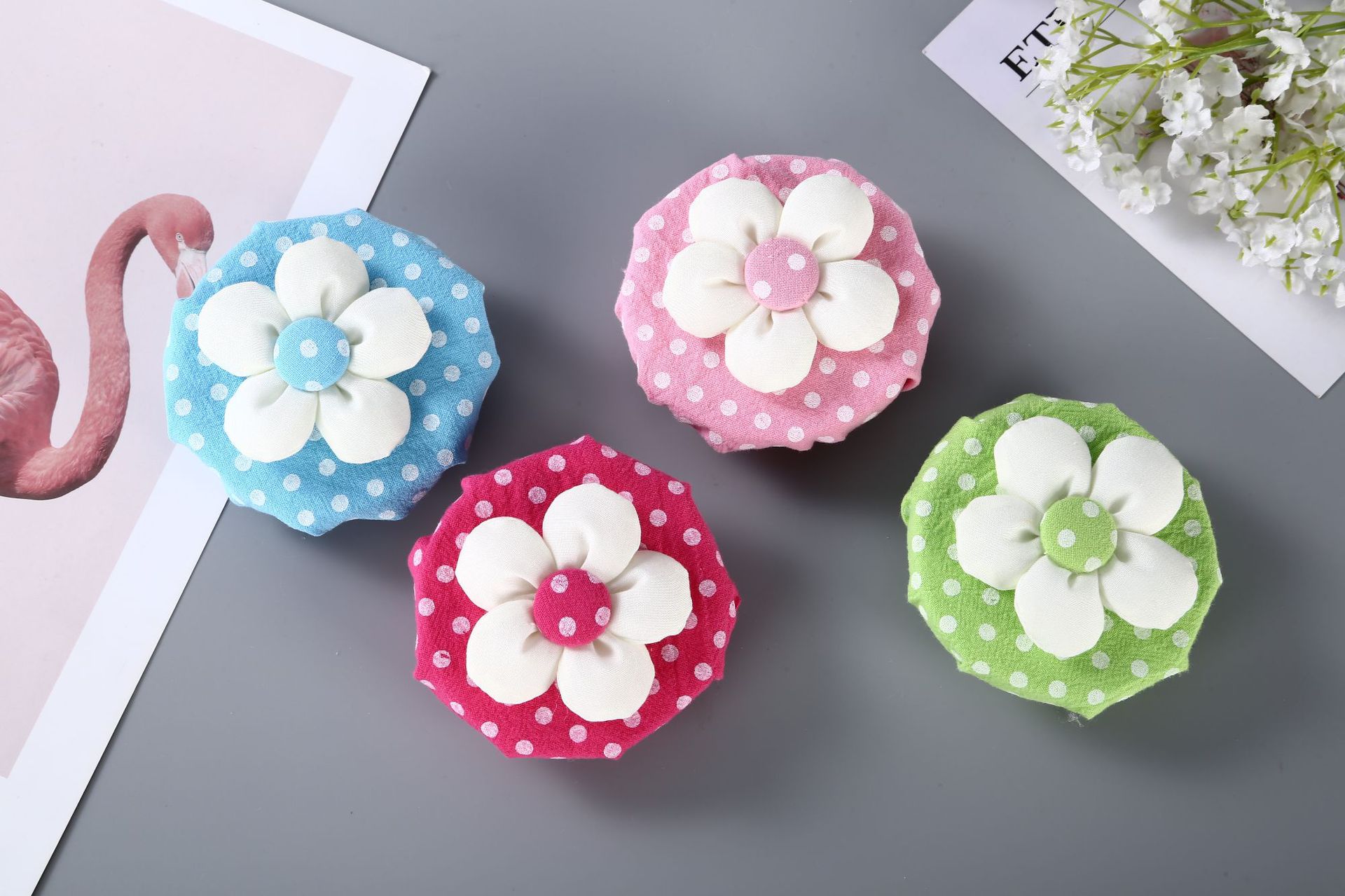 Оптовая поставка защитного чехла для круглой дверной ручки цветка, стильный чехол, подходит для осенне-зимнего интерьера