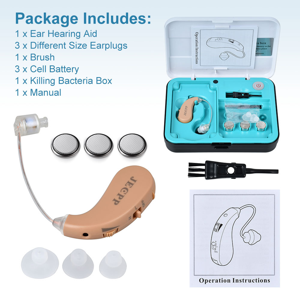 Kxw210 Hearing Aid Headphones, Sports Sound Amplifier for the Elderly, Loudspeaker