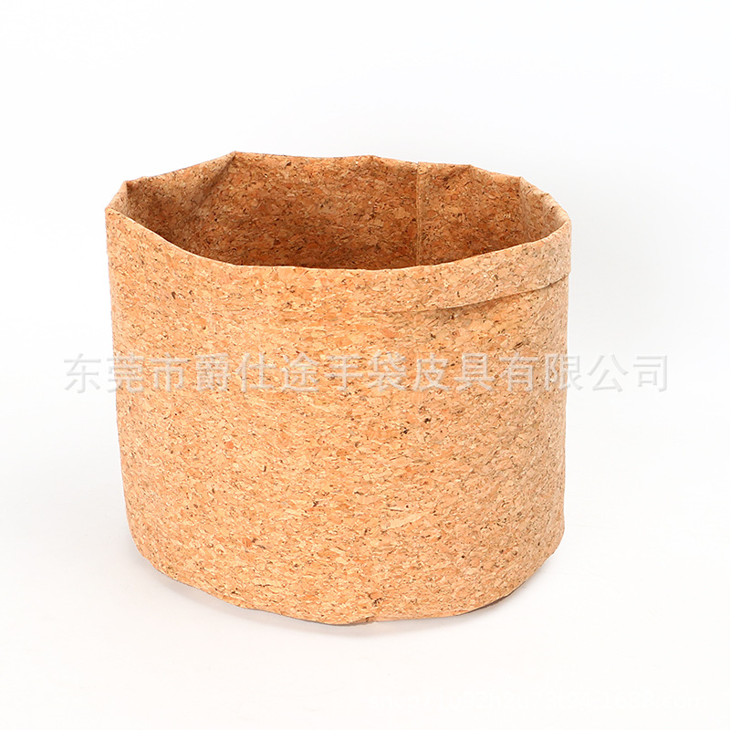 Скандинавский цветочный горшок из корка, экологически чистая и простая деревянная трубка для хранения