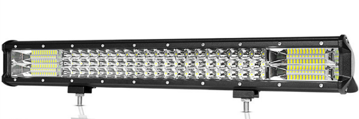 648W work light three-eye three-row 108 light factory direct cross-border car led strip off-road vehicle spotlight
