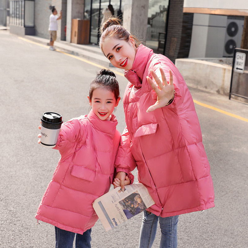 Новая родительская куртка с утеплителем, модная, большого размера