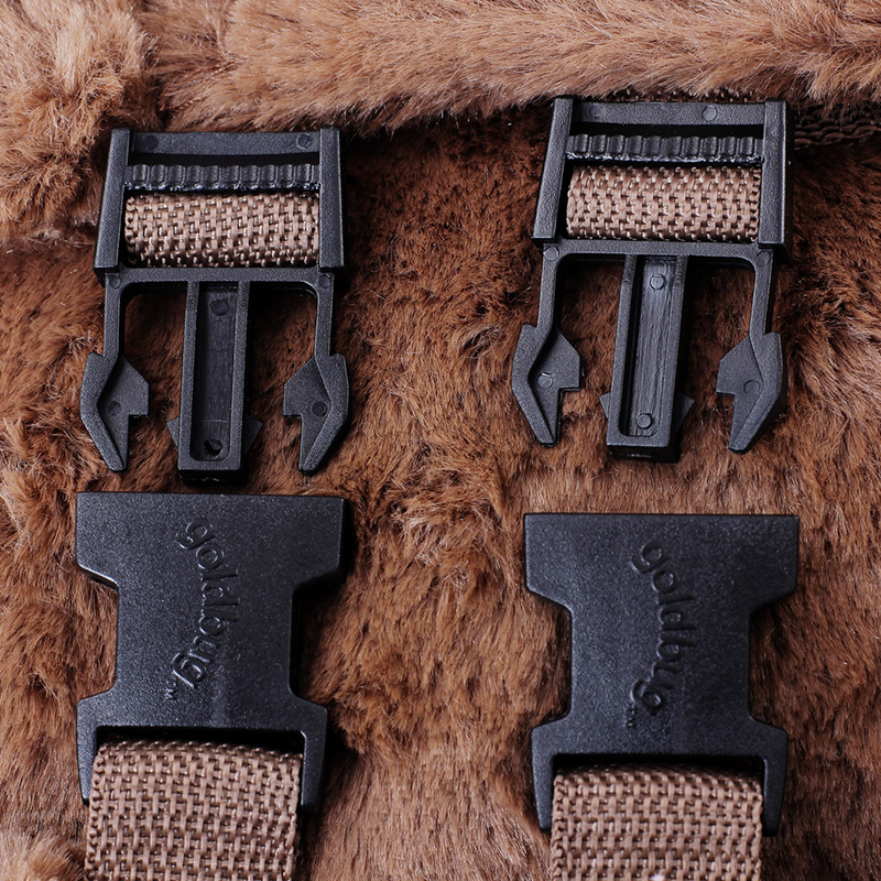 Manufacturer's Ready-made Kidsren's Anti-lost Coffee Long-haired Dog Backpack Baby Toddler Belt Leash Backpack