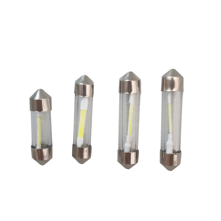 led car light led double tip reading lamp 31/36/39/41mm led filament double tip sleeve