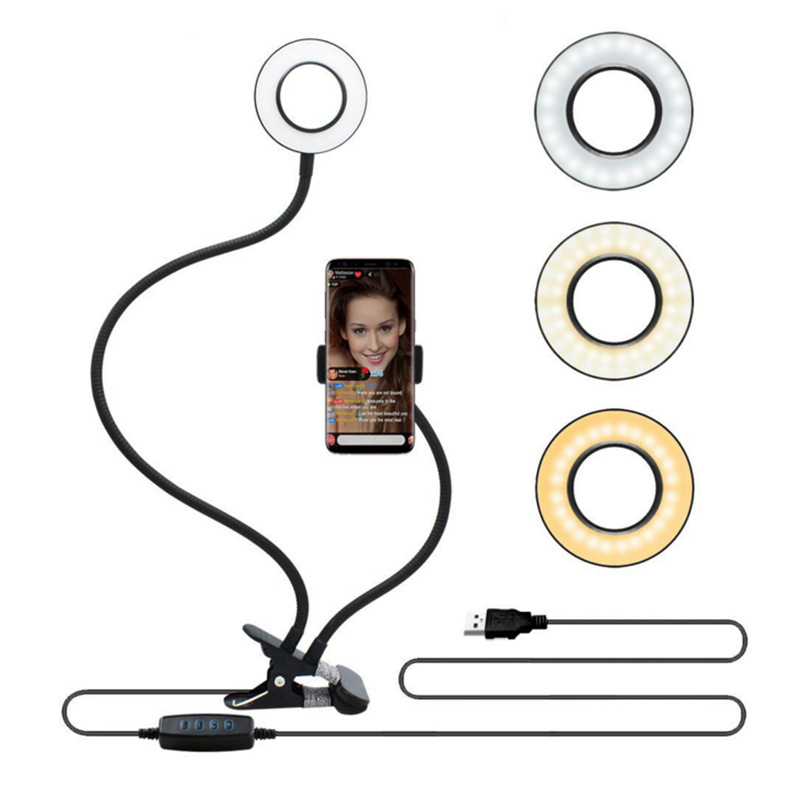 LED fill light USB port small sports camera 4/1 head Internet celebrity anchor selfie beauty light factory direct sales