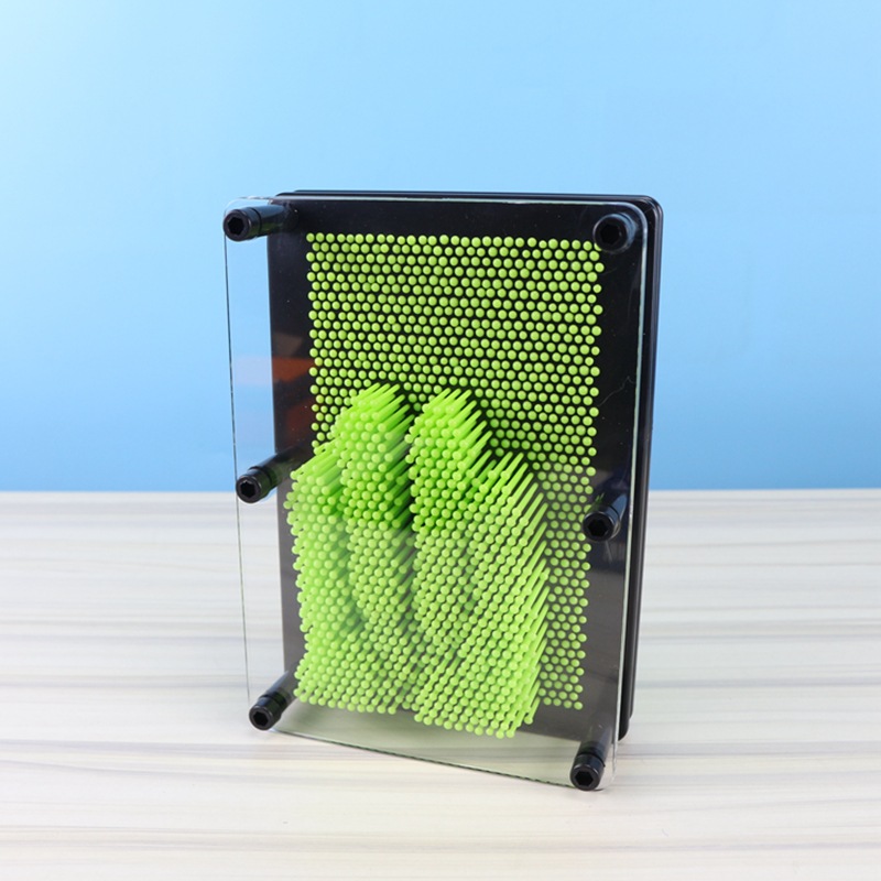 Square Plastic Handprint 3D Clone Hand Model Versatile Needle Painting Stereo Needle Carving Children's Day Gift