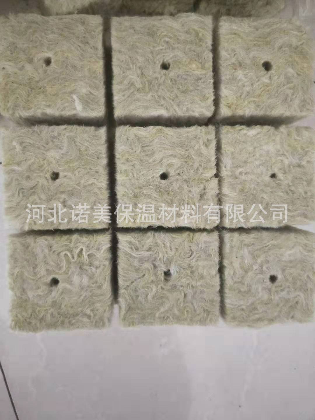 Agricultural 30×30×40 Soilless Cultivation Hydroponic Vegetable Planting and Seedling Rock Wool Plant Blocks for Soilless Cultivation
