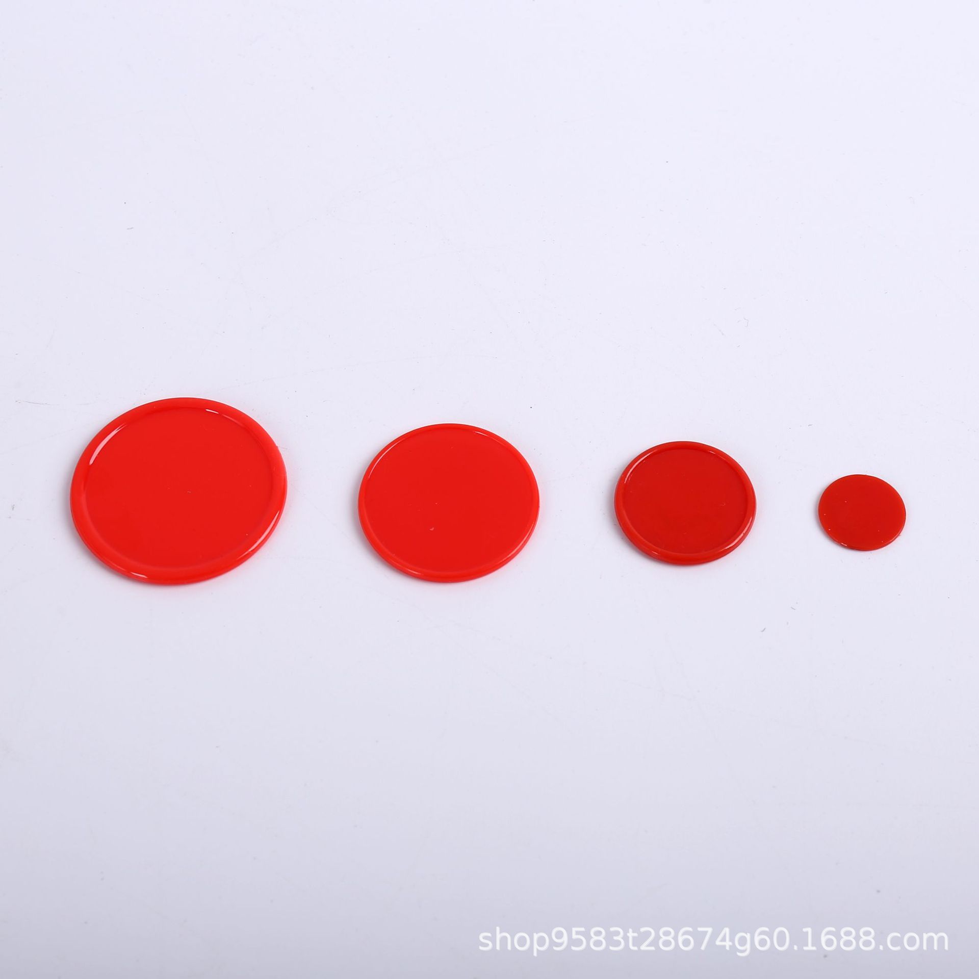 Plastic coins PS manufacturers can print game coins integral coins chip coins multi-color customizable logo discs