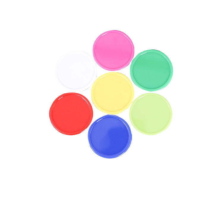 Plastic coins PS manufacturers can print game coins integral coins chip coins multi-color customizable logo discs