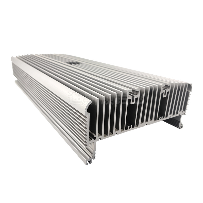 Open mold custom aluminum radiator extrusion CNC processing aluminum alloy high-power LED lamp Radiator Module