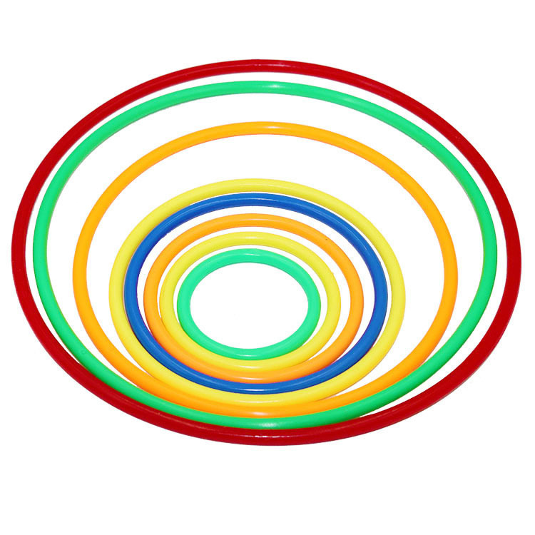 Night Market Stall Throwing Ring Activity Game Plastic Ring Thickened Solid Ring Factory Direct Sale