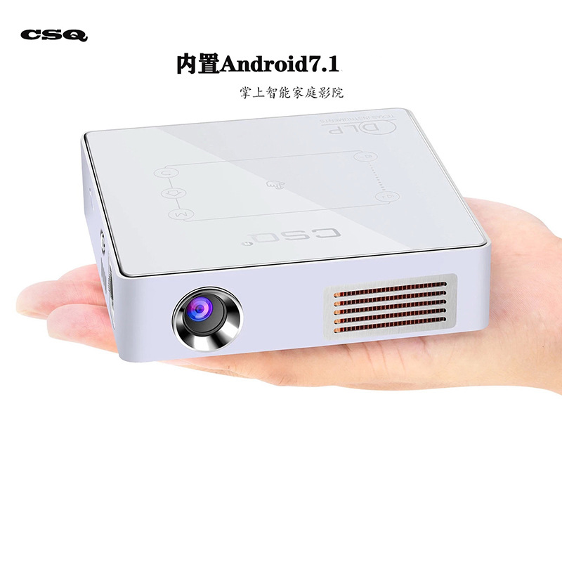 Прямые поставки C9Plus проектор домашний офис смарт WiFi портативный 1080p мобильный телефон проектор