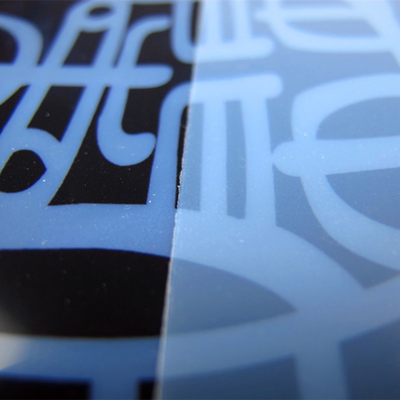 A3 translucent waterproof plate making film screen printing waterproof printing film Light Blue quick-drying thick black