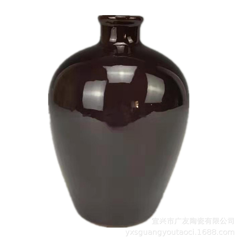 Ceramic Wine Bottle 0.5kg Pack, Light Bottle, Antique Wine Bottle, White Wine Bottle, Yellow Wine Jar, Creative Wine Bottle 500ml