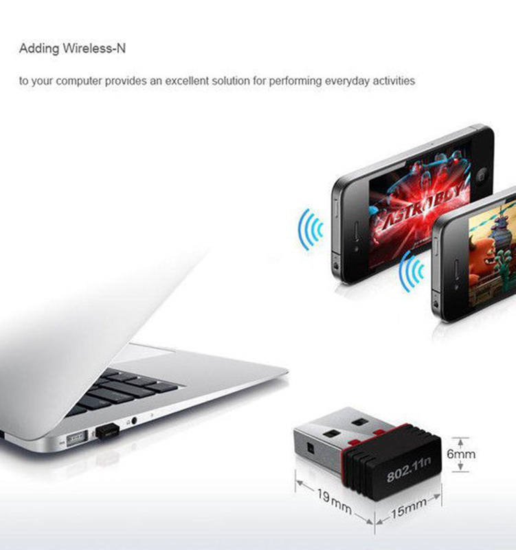 7601 wireless network card usb mini computer full set of wireless network card desktop wifi network receiving transmitter