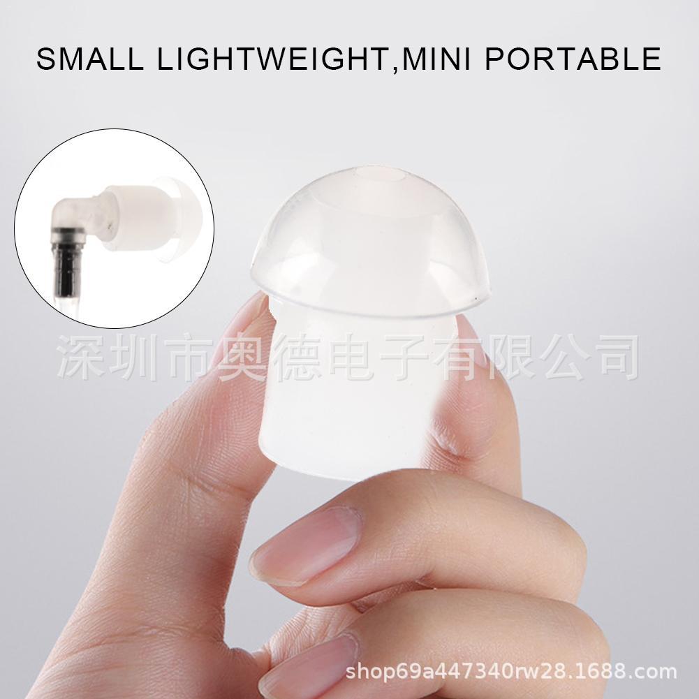 Air duct earphone spare earplugs mushroom head earplugs walkie-talkie/mobile phone air duct wire earplugs mushroom