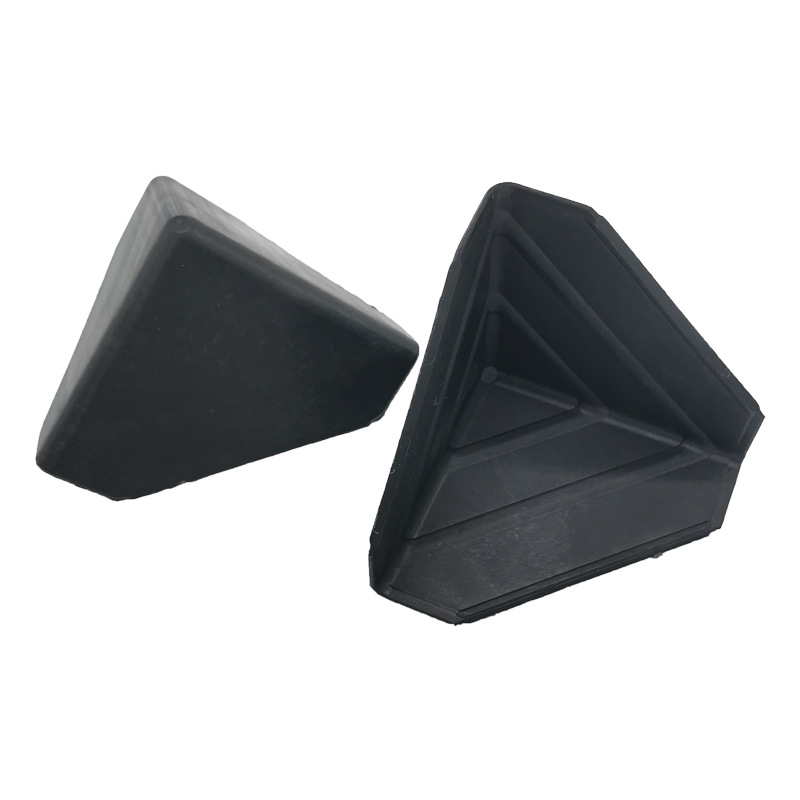 Three-side plastic corner guard carton cabinet door panel plastic right angle cover black 60 furniture anti-collision plastic corner guard