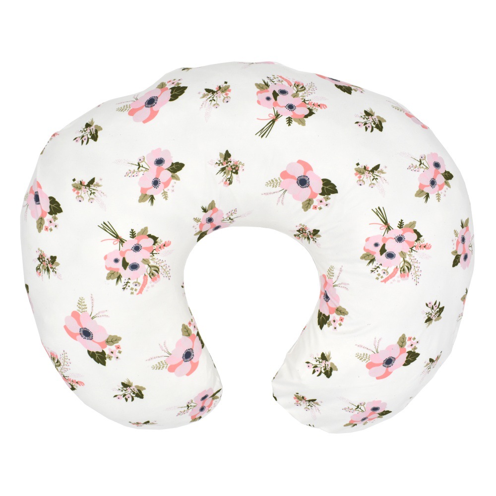 Amazon Baby Nursing Pillowcase Printed 2-Pack Stretch U-Shaped Nursing Pillowcase Multifunctional Removable Pillowcase