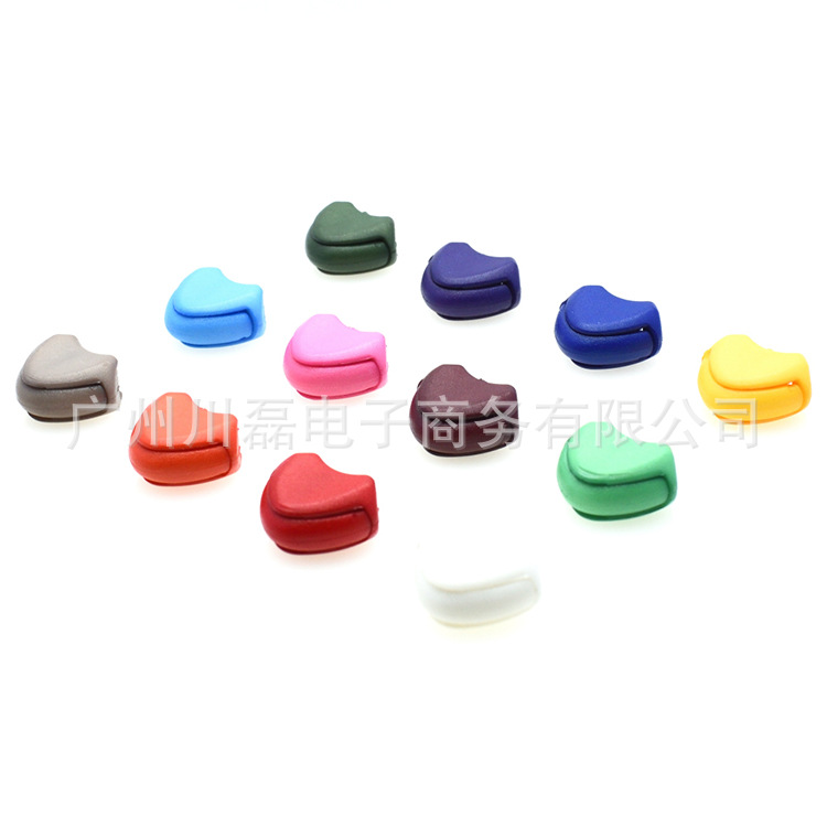 Factory direct color plastic pull tail clip plastic folding pull tail clip plastic rope tail clip webbing tail clip