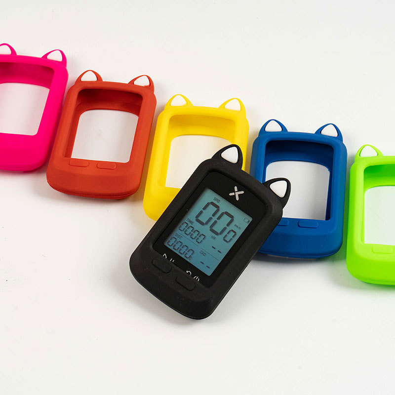Walker small g code meter protective cover small g + code meter silicone case Walker GPS code meter cartoon case cat ear drop-resistant