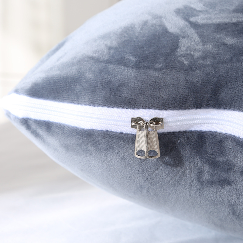 Pregnant women's magic suede color matching cotton nursing pillow core multifunctional pregnant women's U-shaped waist side sleeping pillow 150*80