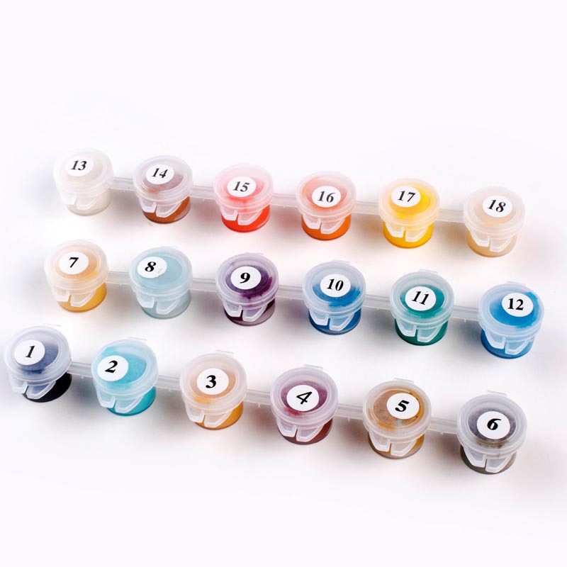 Frameless DIY Digital Oil Painting Large Living Room Bedroom Dining Room Animal Coloring Decorative Hanging Painting Pure Hand-Painted Oil Painting