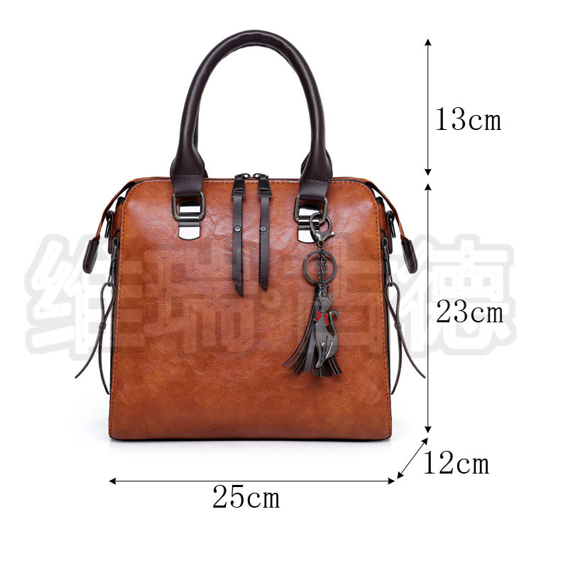 set bags Bag European Fashion Exquisite Tassel Women's Hand-held Single-shoulder Crossbody Bag Four-piece set