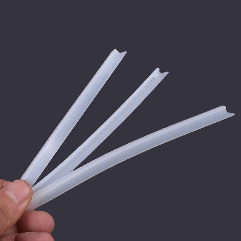 Треугольный очиститель окон, резиновая лента, силиконовая лента, двусторонний аксессуар для скребка