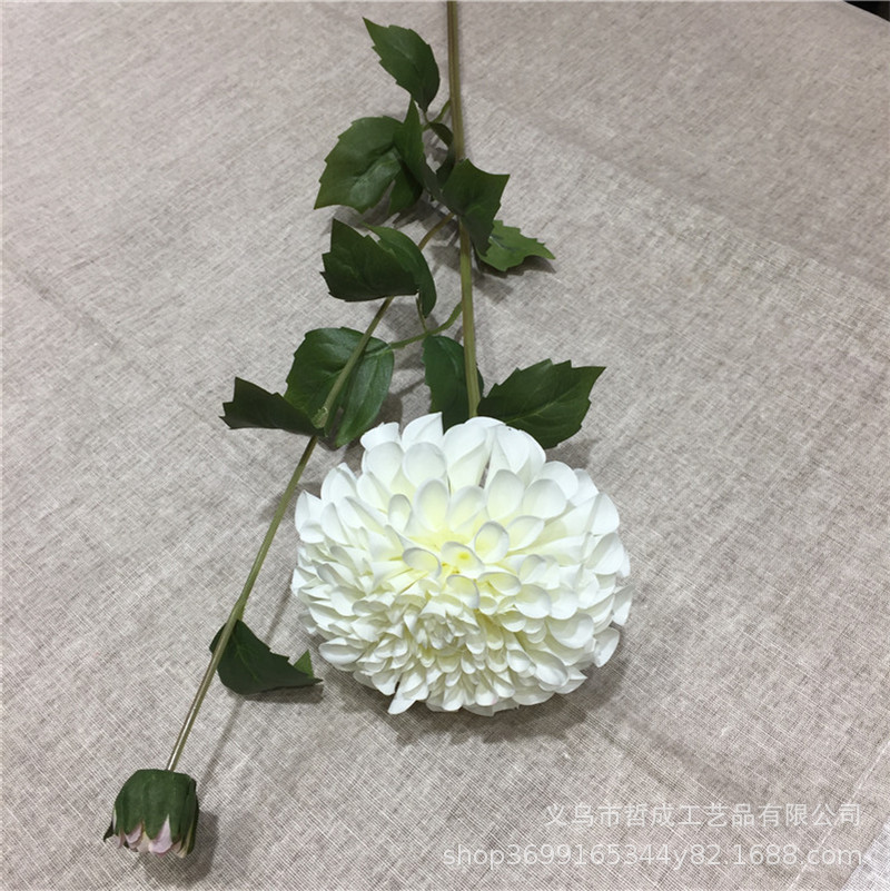 Artificial daliju artificial flower living room dining table decoration flower European Vase decoration silk flower wedding background flower arrangement