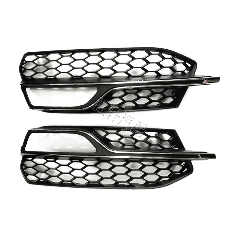 Applicable to Audi A3 Sline S3 Sports version 14-17 fog lamp frame fog lamp shade front bar left and right lower net grille