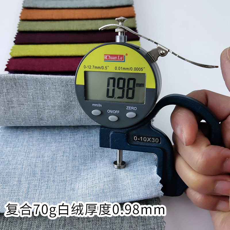 300D sanding fine linen fabric cotton linen fabric Pillow sofa fabric wholesale imitation linen fabric