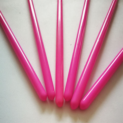 2 M Artistic Gymnastics Ribbon Pink Handle Ordinary Rod Children's Ribbon Dance Ribbon