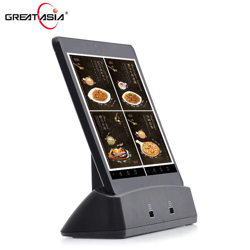 Wireless charging tablet magnetic suction charging tablet ordering tablet 10.1-inch Android tablet