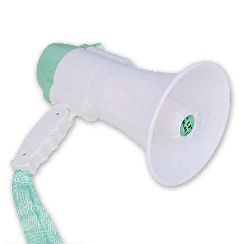 Factory supply Mulan King hand-held recording megaphone loud public Hawking stall Horn tour guide megaphone