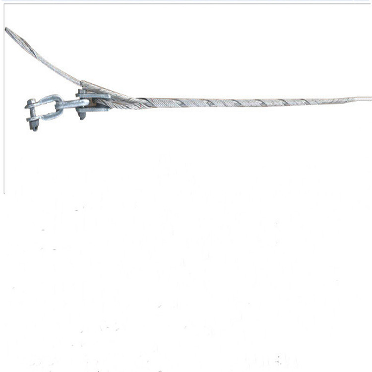 Sichuan Chengdu Fuhua pre-twisted wire tension clamp optical cable tension fittings factory direct supply