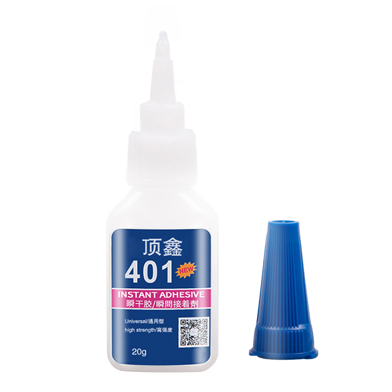 401 glue strong instant quick-drying adhesive plastic silicone ceramic glass transparent source factory