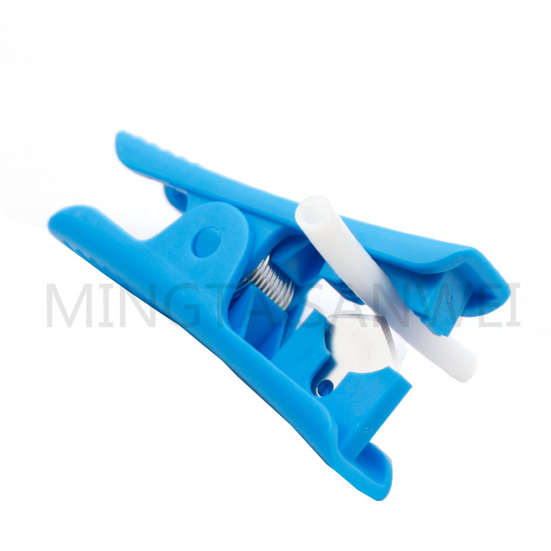 PE Teflon pipe cutter hose cutter cut-proof hand blade pipe cutter Pu tube PTFE tube silicone tube