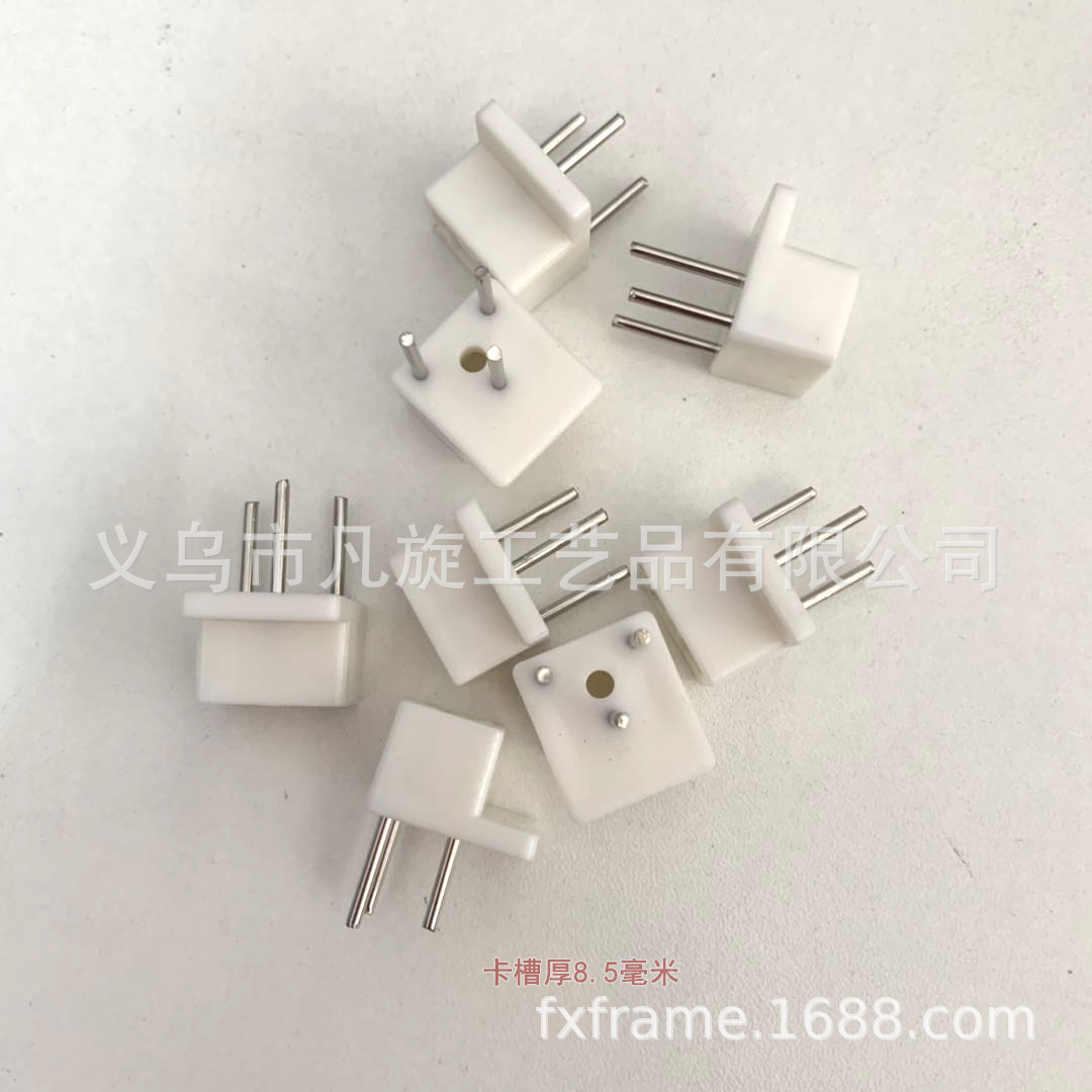 Free Shipping New Traceless Nails Can Card 8-9 Mm Meter Box Aluminum Alloy Frame Traceless Nails Three Needles Medium Size