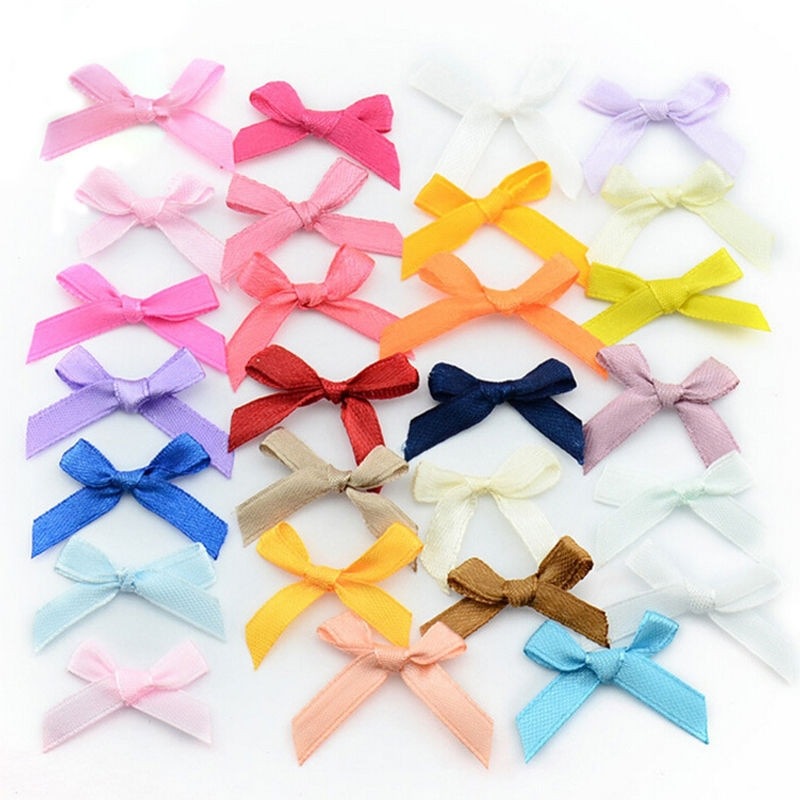 Hot sale 2 points with hand-wrapped bowknot underwear decoration small flower gift ribbon small flower bow wholesale
