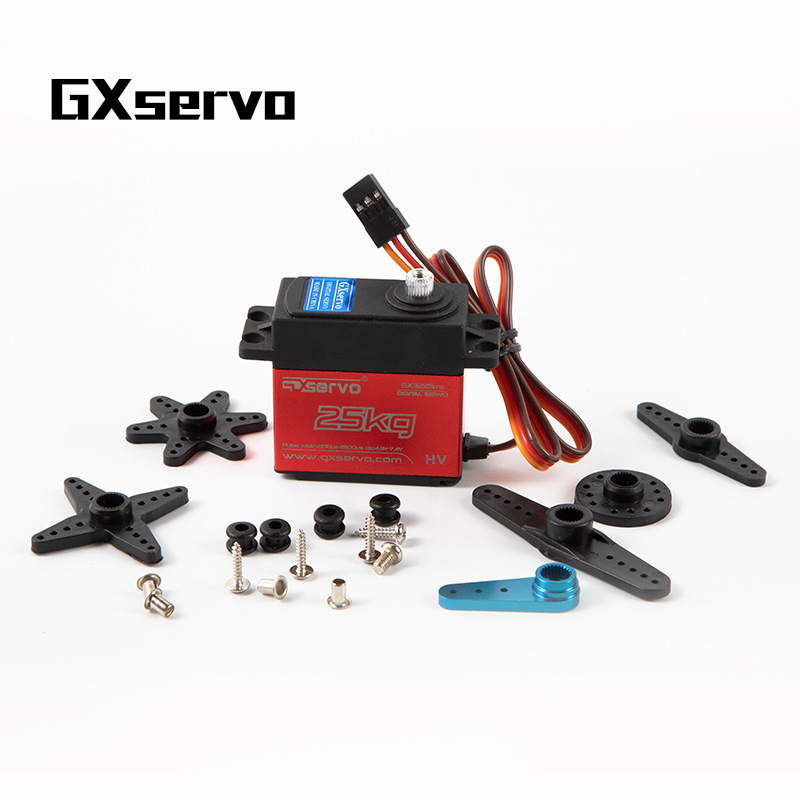 GXservo25KG programmable digital steering gear mechanical arm steering gear large torque steering gear robot steering gear