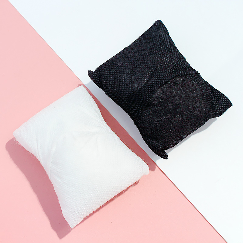 Manufacturers custom-made PU leather flannel watch box small pillow pillow silk cotton pillow bag bracelet pillow bracelet