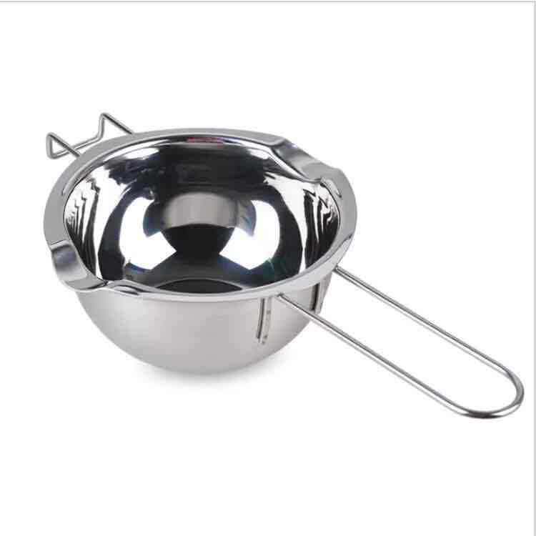 Кастрюля для растопки из нержавеющей стали 304 утолщенная водонепроницаемая для нагрева масла сыра шоколада посуда для выпечки