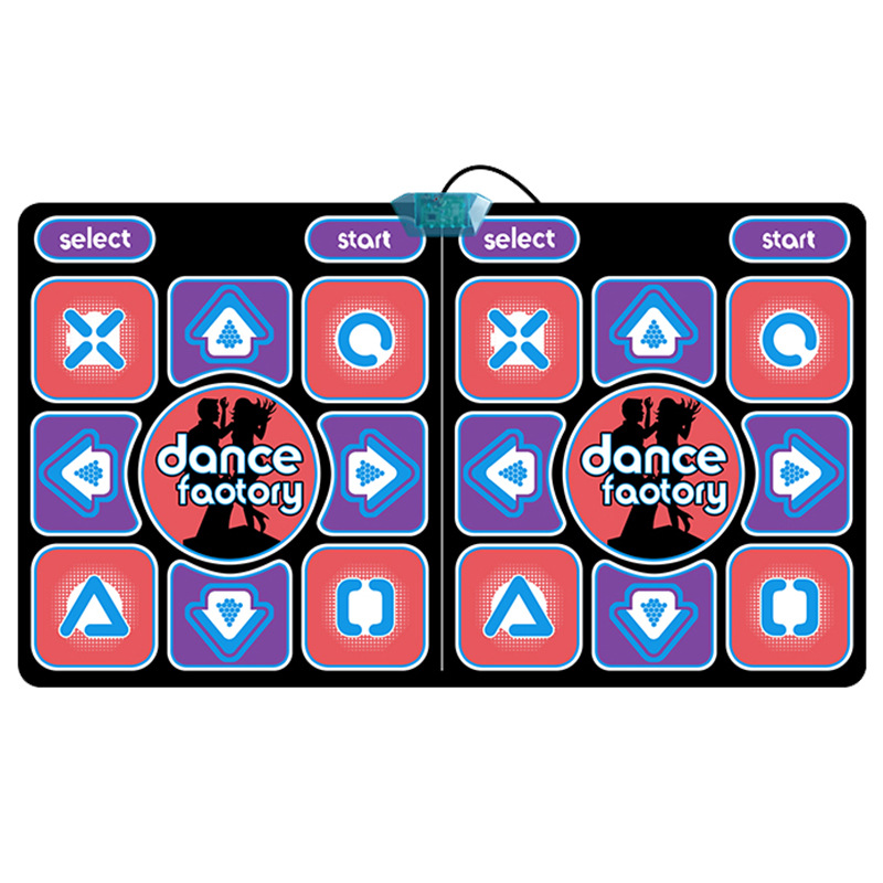 New Double Wireless Dancing Blanket Computer TV Dual-use 3D Dazzle Dancing Body Sensory Weight Loss Running Game Dancing Machine