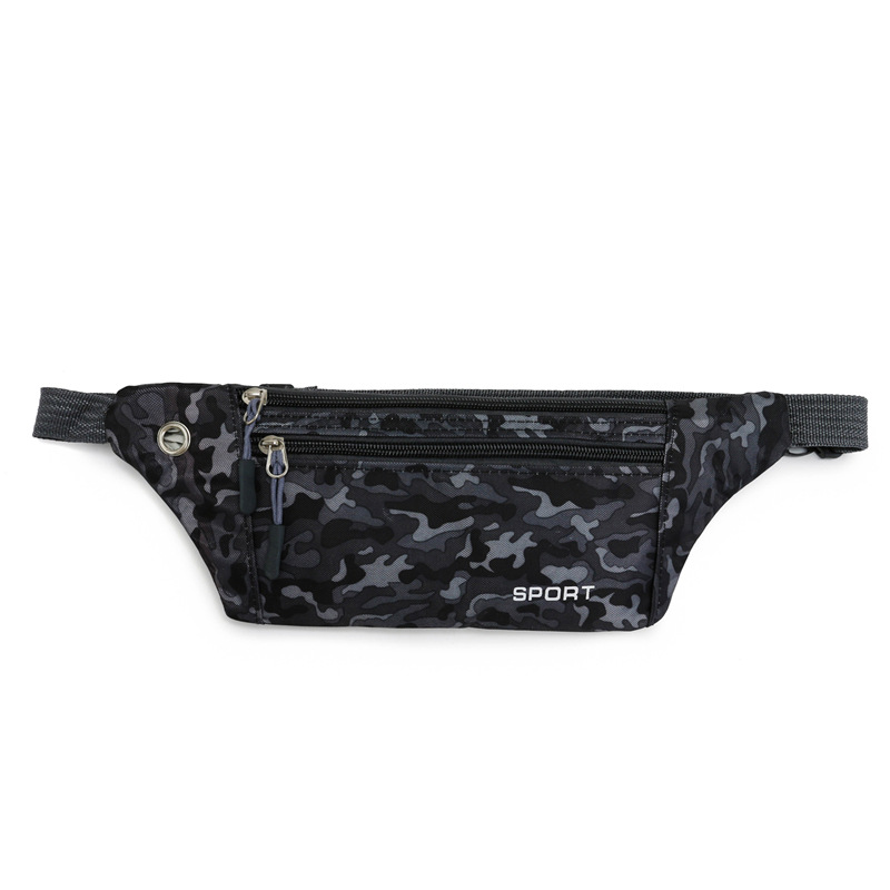 Factory Hot Sale Sports waist bag single shoulder crossbody fitness business wallet waterproof outdoor sports bag close-fitting waist bag