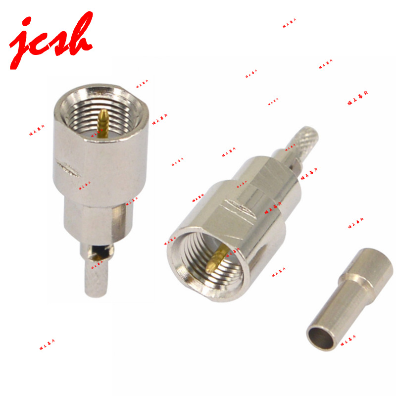 FME-JC1.5 мужской, открытая антенна, холодно-прессованная, соединение с RG178, RG174, RG316, LMR100