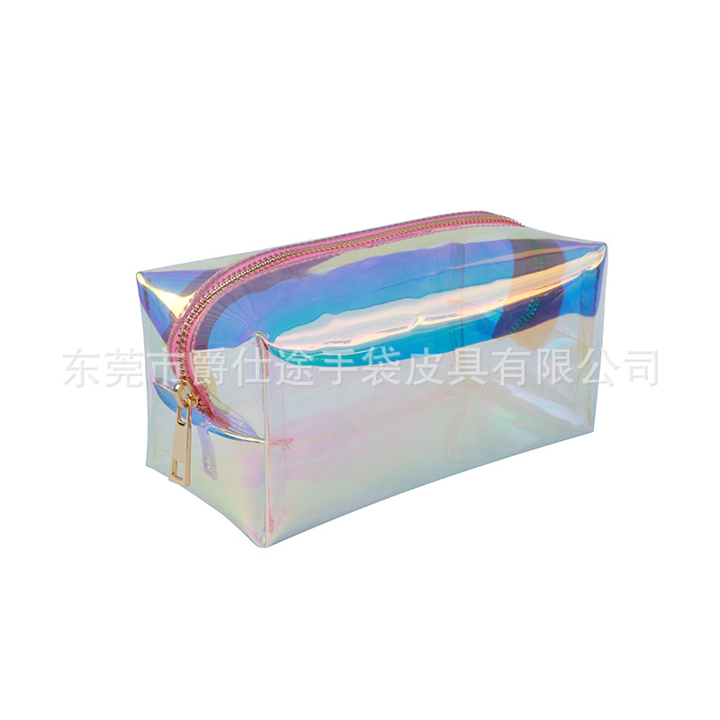 Сумка для косметики из ПВХ с волшебным цветом, водонепроницаемая, для путешествий