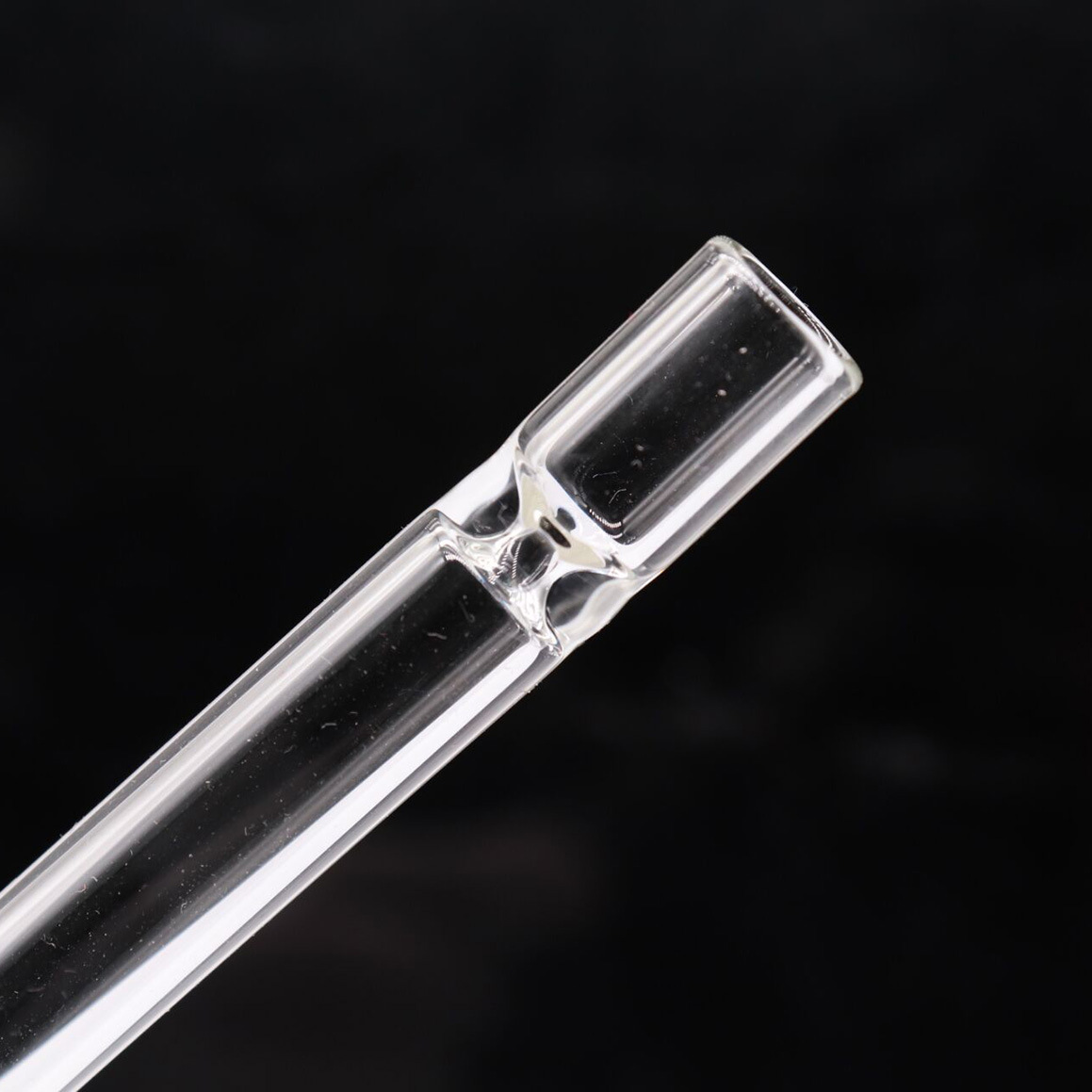 Eye-Shrinking Glass Pipe, Highly Transparent Pipe, Straight Glass Nozzle, Factory Direct Sales, Support Logo