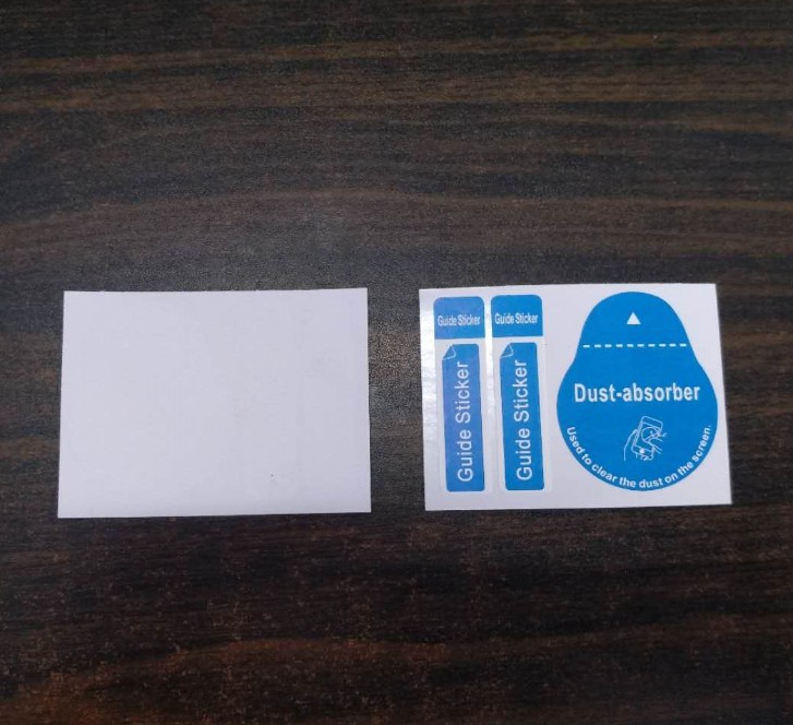 Dust removal stickers mobile phone film tools stick dust suction sticker film pull dust removal stickers guide label correction film