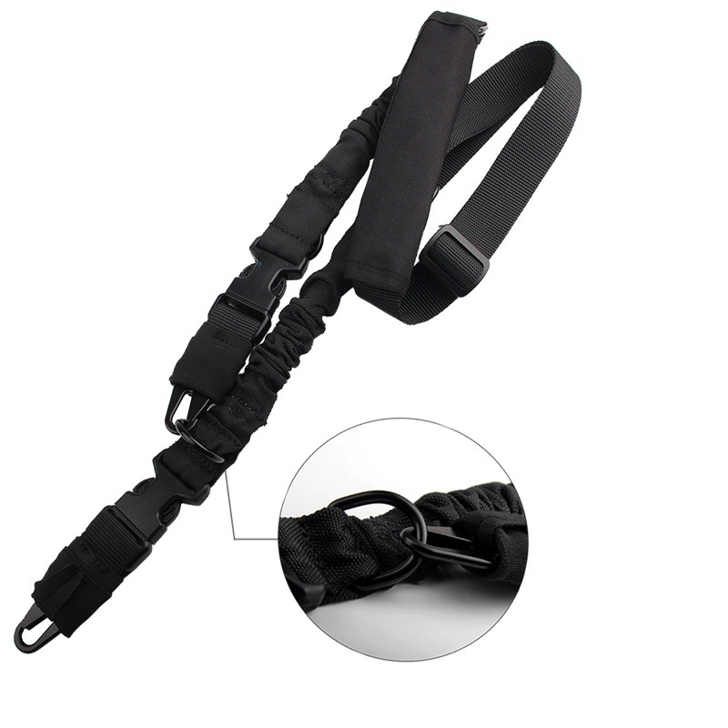 Tactical American two-point gun rope outdoor sports two-point gun belt CS field multi-function strap lanyard task belt