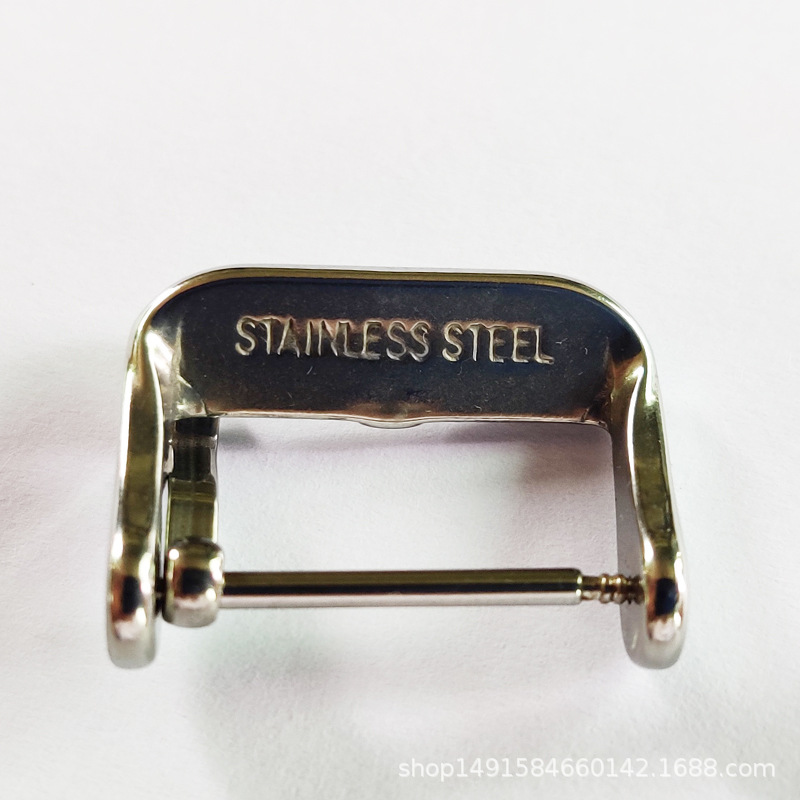 Shiyang stainless steel watch buckle 316L stainless steel pin buckle watch buckle accessories 12 14 16 18 20 22mm