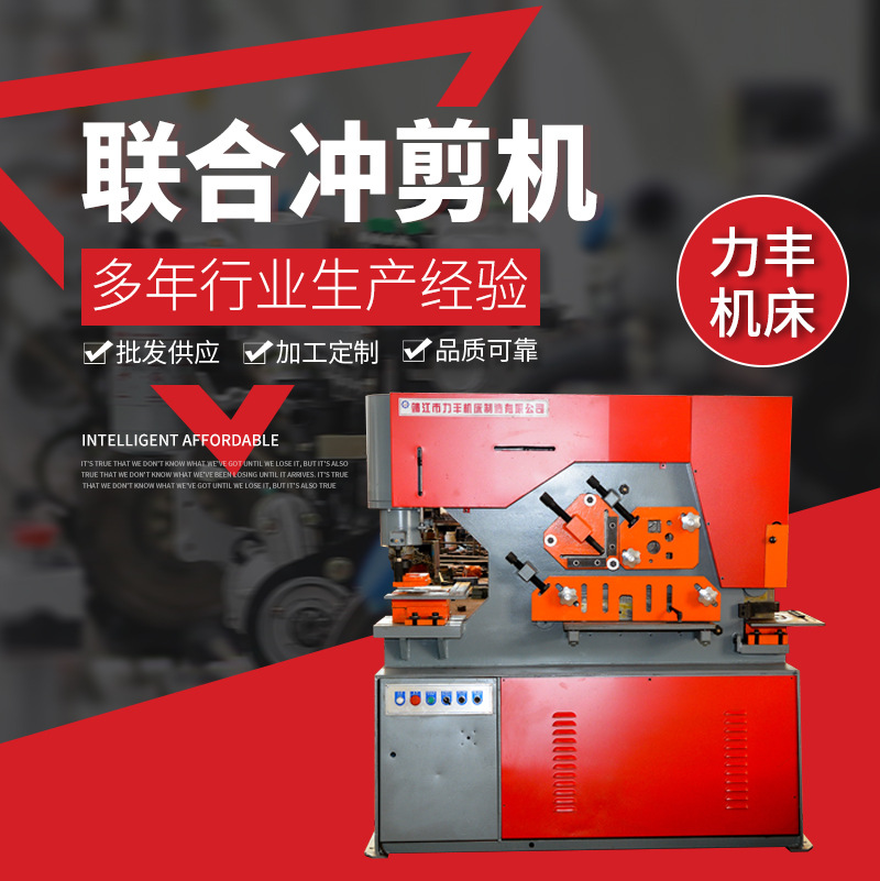 Combined punching and shearing machine manufacturers multi-specification punching and shearing machine multifunctional hydraulic combined punching and shearing machine CNC bending punching machine